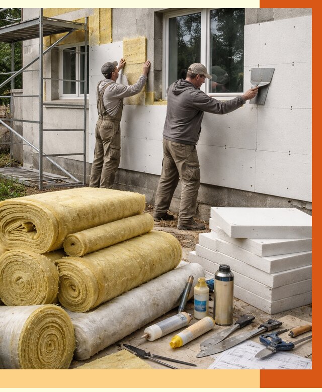 Утепление домов в Павловском Посаде под ключ от 4268 руб/м2 | Профессионально — ТепломастерПвл