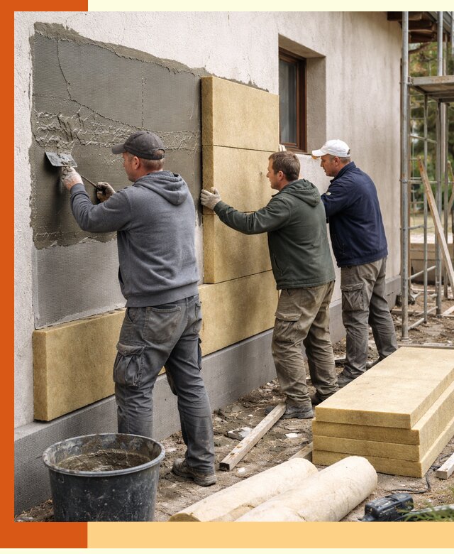 Утепление частного дома в Павловском Посаде — тепло, экономия и надежность