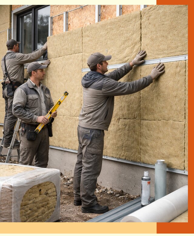 Утепление дома из SIP панелей в Павловском Посаде от 6300 руб./м² под ключ | ТепломастерПвл