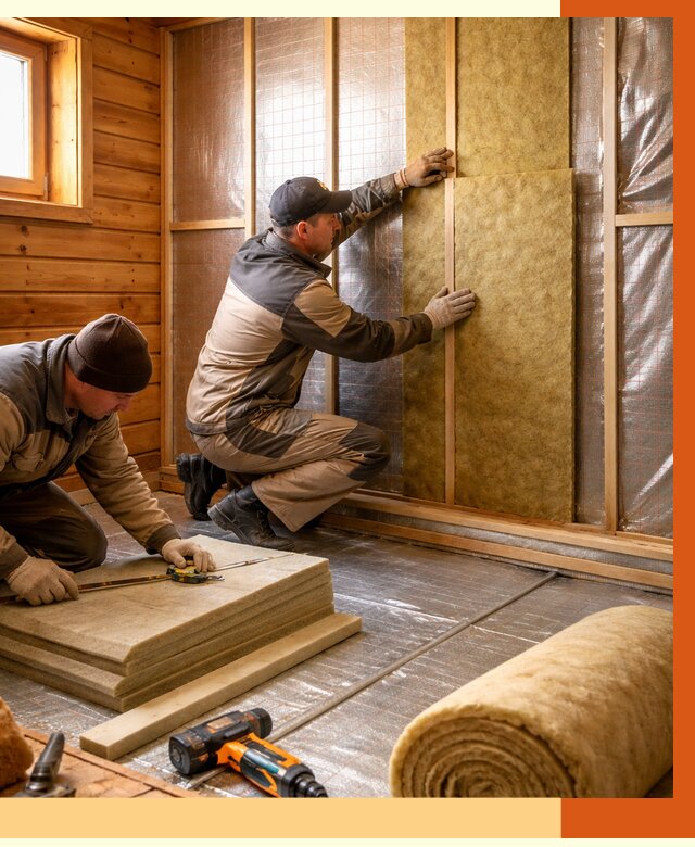 Утепление бани изнутри в Павловском Посаде под ключ от 4268 руб./м² | ТепломастерПвл