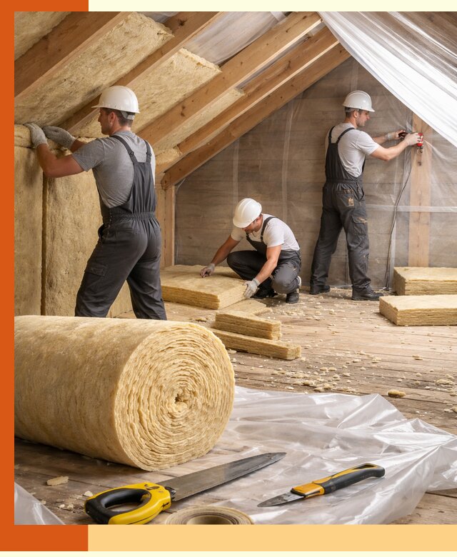 Профессиональное утепление мансарды в Павловском Посаде качественно и надежно