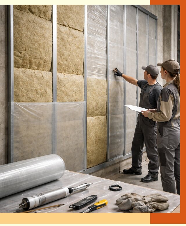 Утепление склада химсырья в Павловском Посаде от 4573 руб. под ключ | ТепломастерПвл