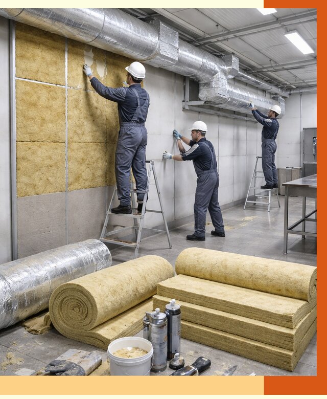 Утепление пищевого цеха в Павловском Посаде от 12703 руб./м² — комплексно под ключ | ТепломастерПвл