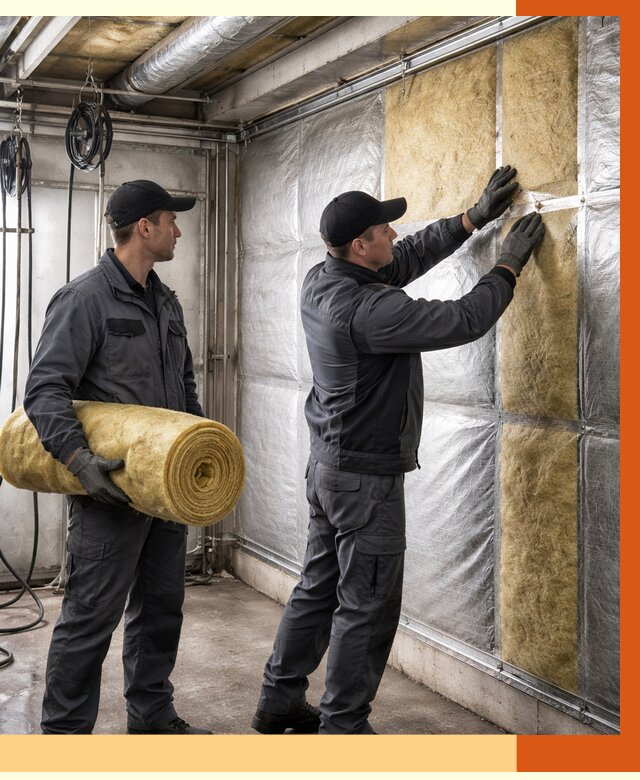 Утепление автомойки в Павловском Посаде от 8638 руб./м2 — комплексное утепление под ключ | ТепломастерПвл