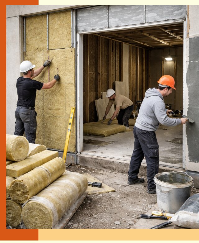 Утепление торгового павильона в Павловском Посаде — качественно и энергоэффективно