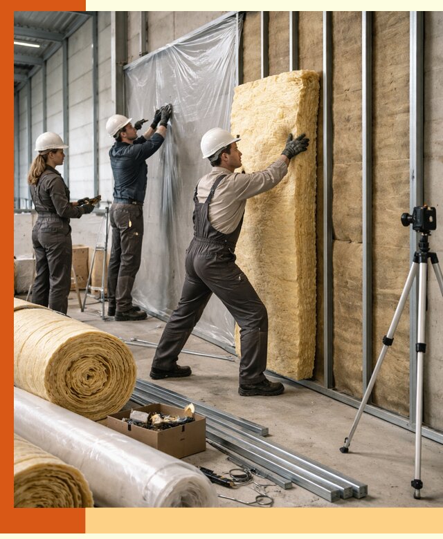 Утепление складского терминала в Павловском Посаде профессионально и надёжно