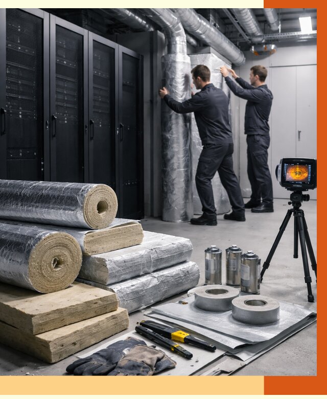 Утепление серверной в Павловском Посаде от 8638 руб./м² — комплексно под ключ | ТепломастерПвл