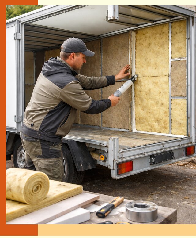 Профессиональное утепление прицепа в Павловском Посаде для любых условий