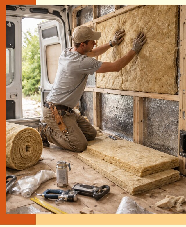 Утепление кемпера под ключ в Павловском Посаде с гарантией качества