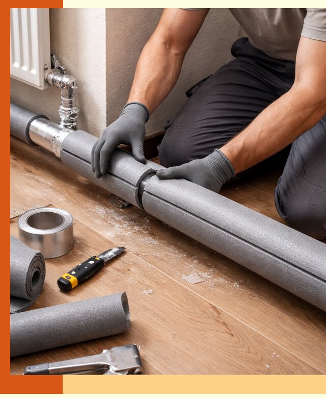 Утепление труб отопления в Павловском Посаде: теплоизоляция и защита сети