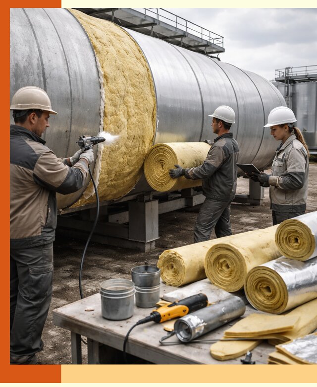 Утепление цистерны в Павловском Посаде — утеплители и монтаж под ключ