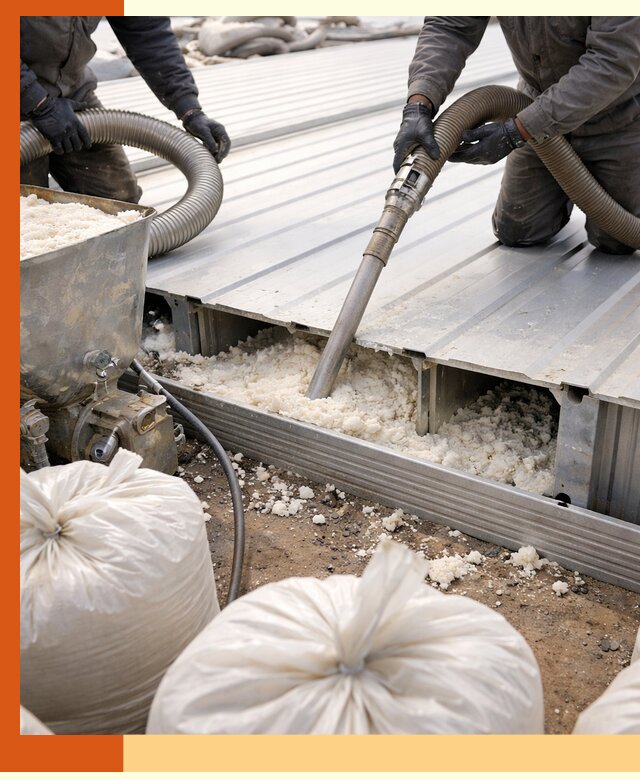 Заполнение пустот кровельных панелей пенными и мокрыми герметиками в Павловском Посаде