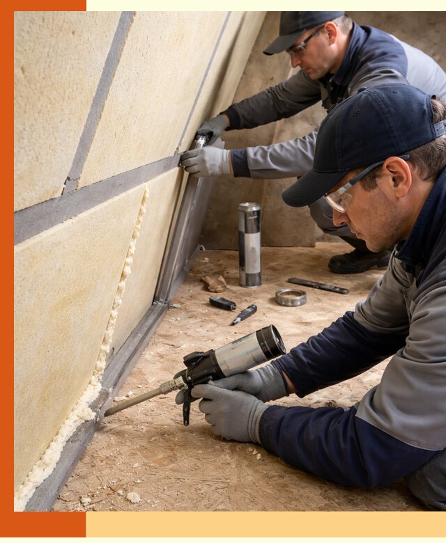 Герметизация стыков ППУ в Павловском Посаде — надежное уплотнение швов