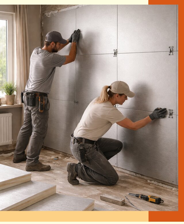 Утепление PIR панелями в Павловском Посаде от 4268 руб. под ключ | ТепломастерПвл