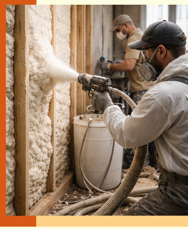 Утепление пеноизолом жилых и коммерческих объектов в Павловском Посаде