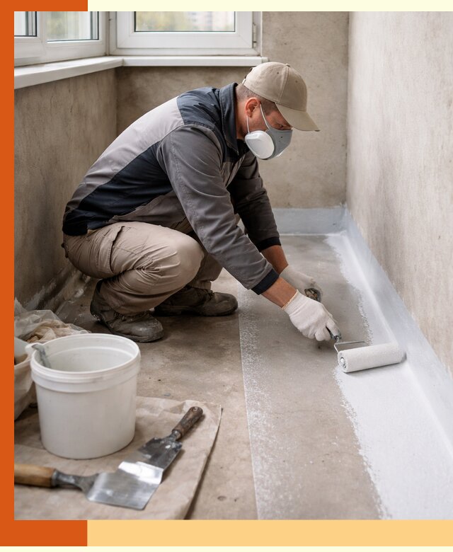 Утепление балкона жидкой теплоизоляцией в Павловском Посаде