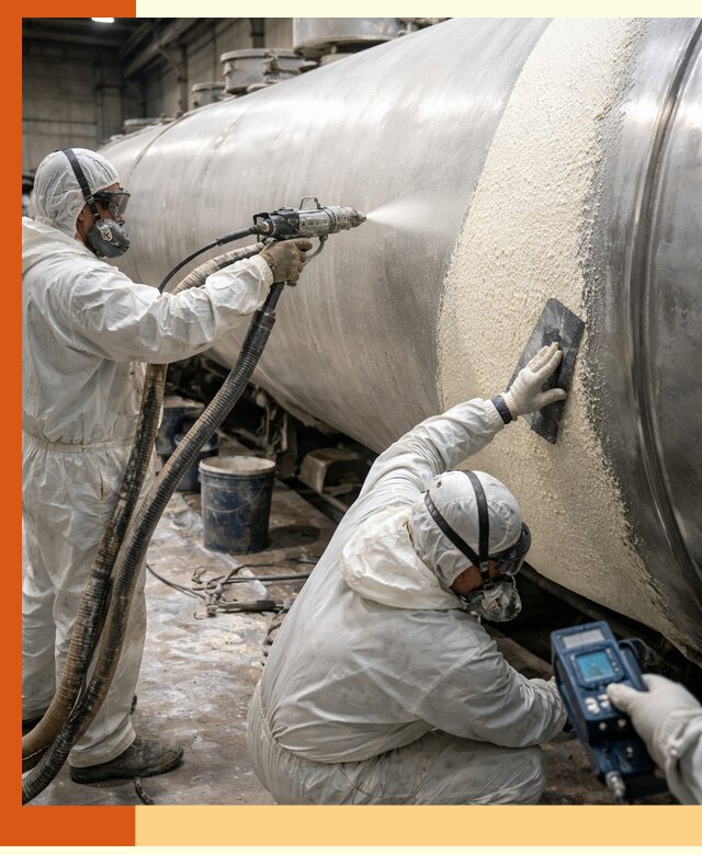 Утепление автоцистерн жидкой теплоизоляцией в Павловском Посаде