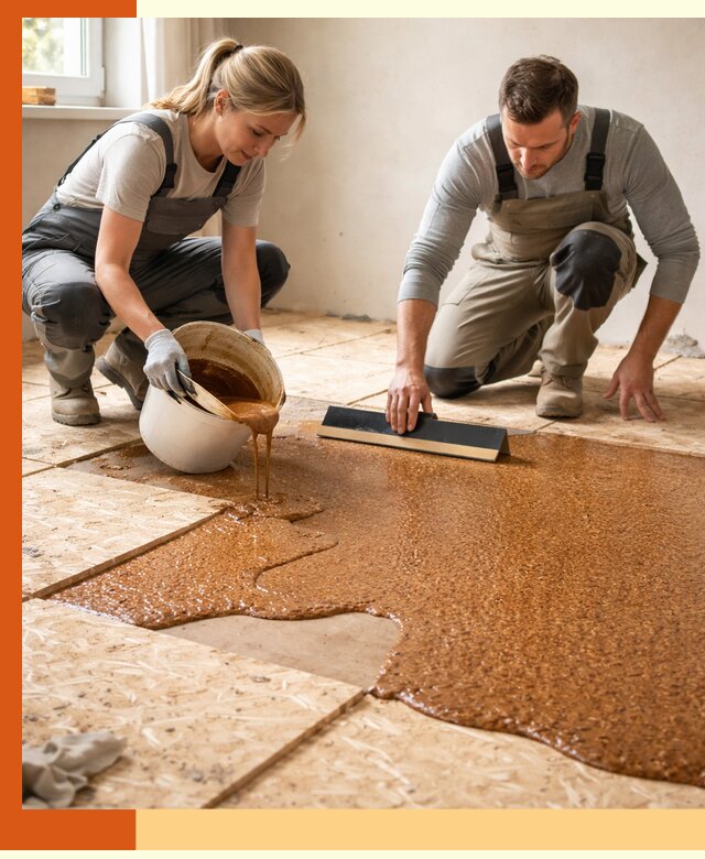 Утепление пола жидкой пробкой в Павловском Посаде для квартир и домов