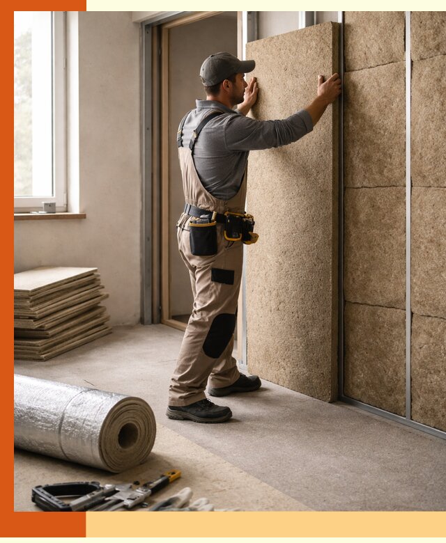 Шумоизоляция дома в Павловском Посаде — комплексная защита от шума