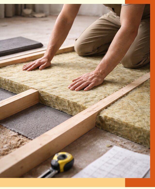 Шумоизоляция пола в Павловском Посаде от 1270 руб./м² — профессиональная звукоизоляция | ТепломастерПвл