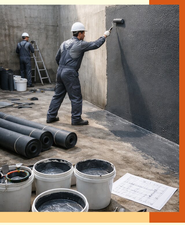 Гидроизоляция резервуара в Павловском Посаде от 121944 руб. под ключ | ТепломастерПвл