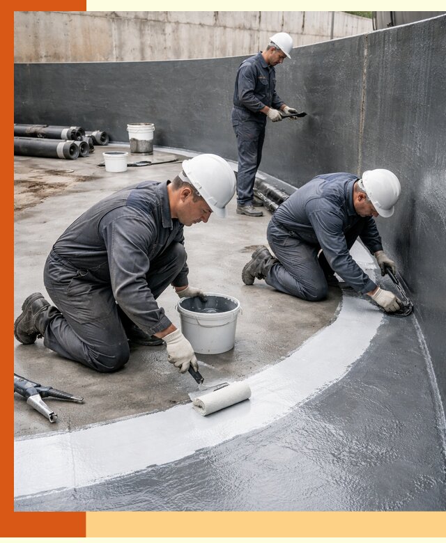 Гидроизоляция резервуара для топлива в Павловском Посаде