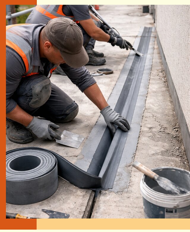 Гидроизоляция деформационного шва в Павловском Посаде профессионально и надежно