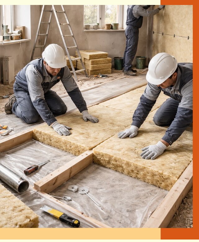 Восстановление теплоизоляции в Павловском Посаде от 8638 руб. — ремонт утепления под ключ | ТепломастерПвл