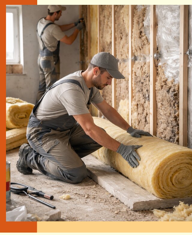 Восстановление теплоизоляции зданий и конструкций в Павловском Посаде