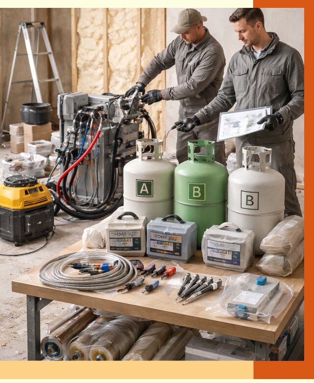 Продажа компонентов ППУ с консультацией в Павловском Посаде от 4268 руб. | ТепломастерПвл